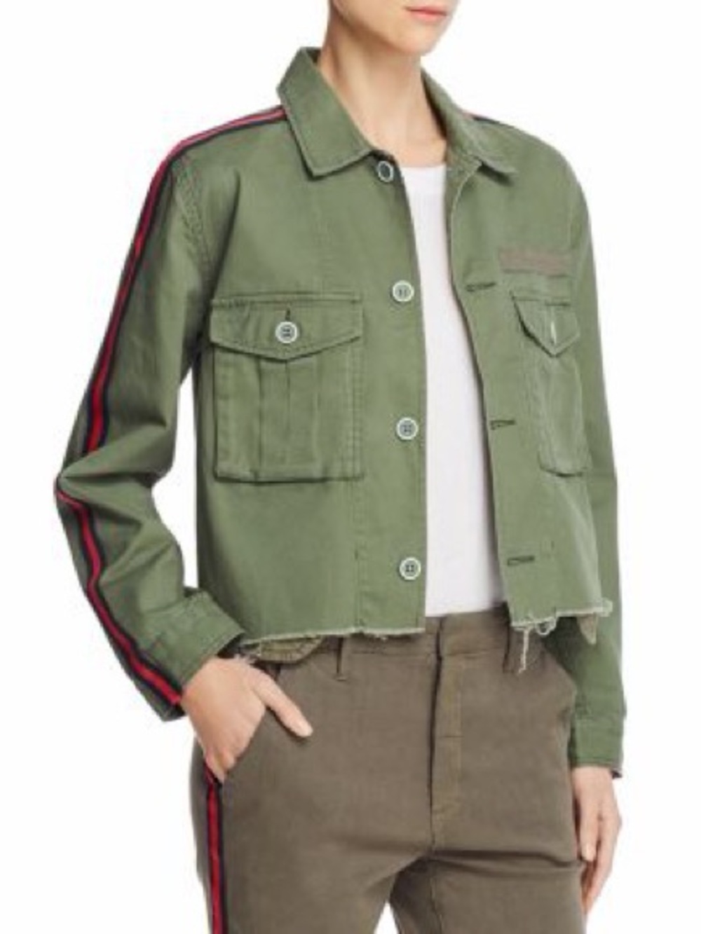 Pistola Camilo Cropped Military Jacket